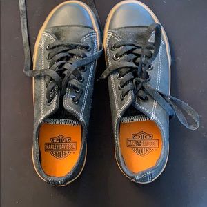 Harley Davidson converse style riding shoes
